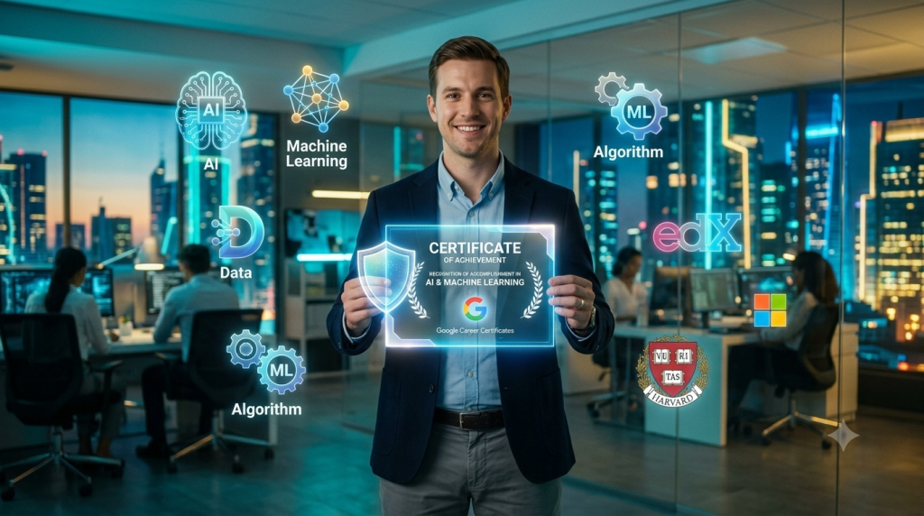 5 Sertifikasi AI Gratis Terbaik 2026 untuk Mempercantik CV