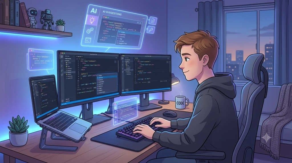 panduan belajar coding untuk pemula pakai ai