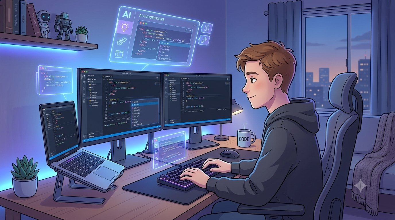 panduan belajar coding untuk pemula pakai ai