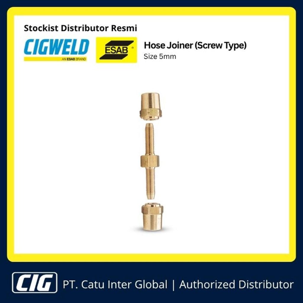 Hose Joiner Screw Type 5mm CIGWELD